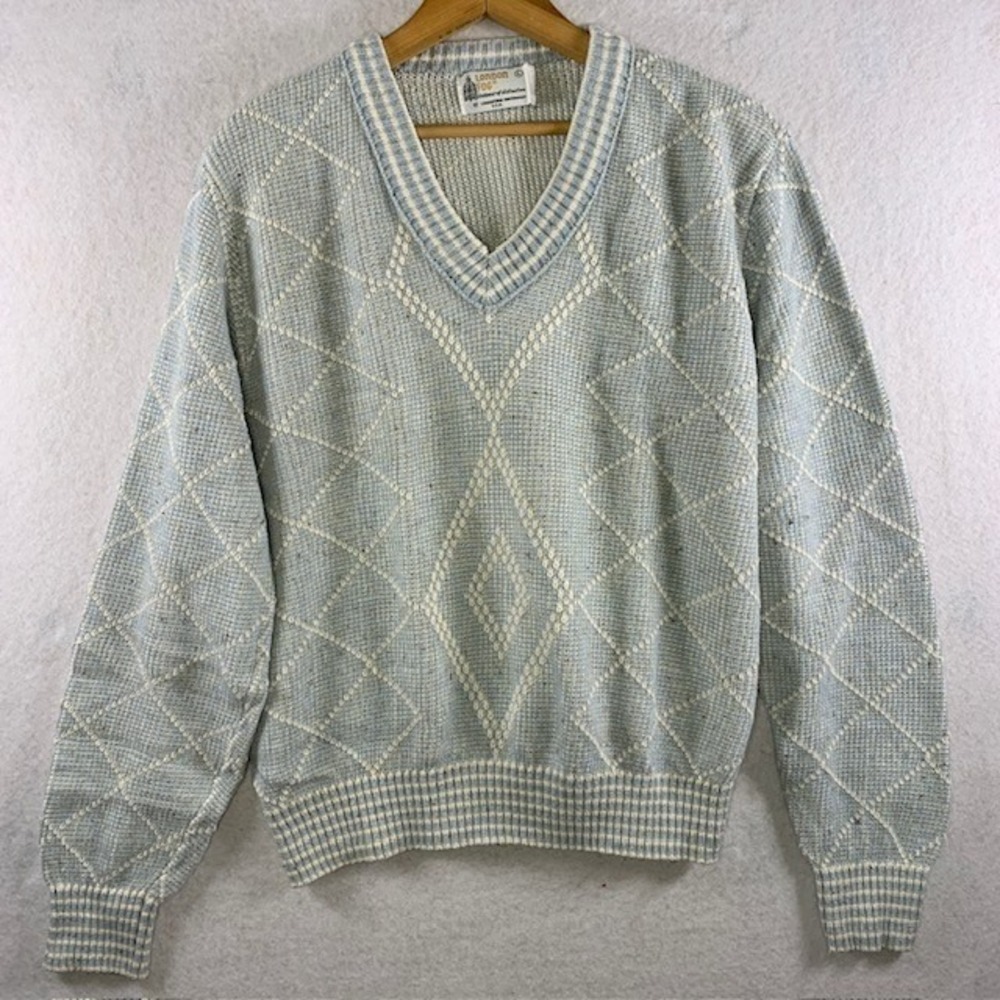 VTG Old Money Womens Cricket Sweater Large Tennis Golf Collegiate Varsity